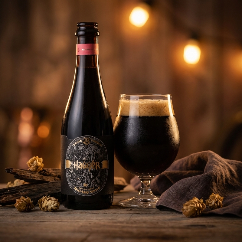 Hagger 12/25 - Brauhaus Bevog Barleywine - Other 375ml
