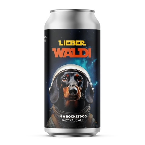 I'm a Rocketdog - Lieber Waldi Pale Ale - New England / Hazy 440ml