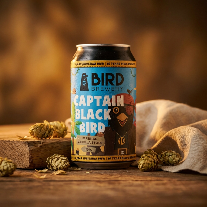 Captain Blackbird Regular '26 - Bird Brewery Stout - Imperial / Double 330ml