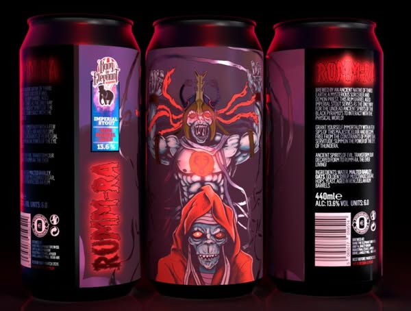 Rumm-Ra - Bang The Elephant Brewing Co Stout - Imperial / Double 440ml