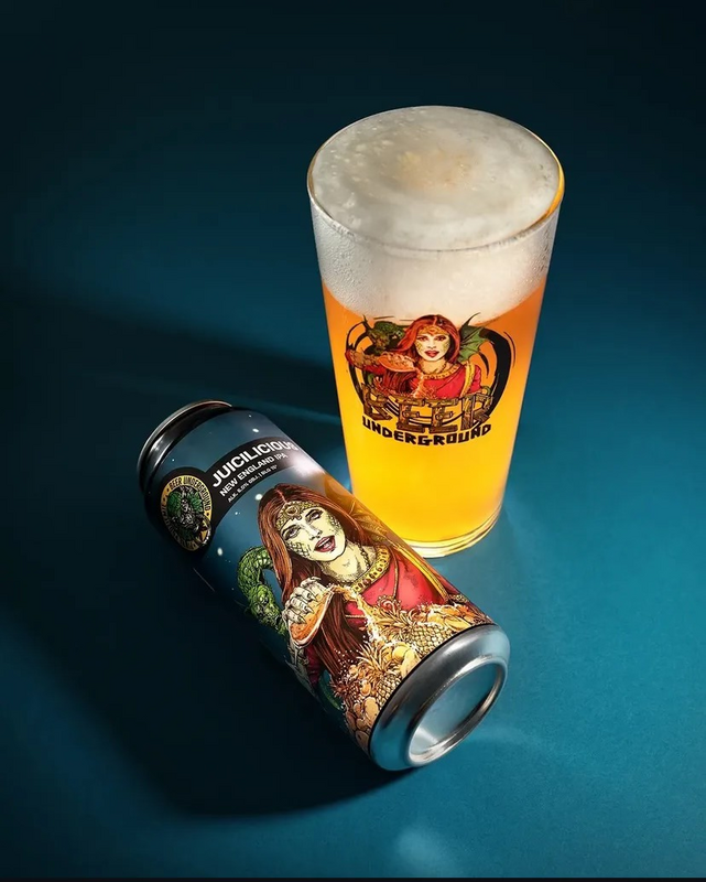 Jucilicious - Piwne Podziemie / Beer Underground IPA - New England / Hazy 500ml