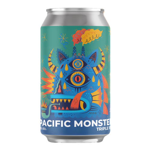 Pacific Monster - De Mortselarij IPA - Triple 330ml