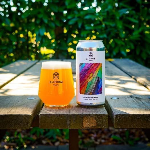 No Compromise - Alefarm Brewing IPA - Imperial / Double New England / Hazy 440ml