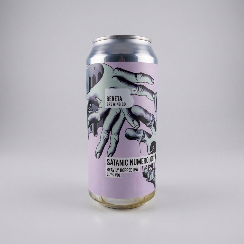 Satanic Numerology - Bereta Brewing Co. IPA - American 440ml