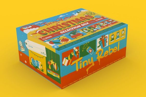 Tiny Rebel Christmas Selection Box 2024 ππ» 12x33CL - Tiny Rebel Brewing Co Winter Ale 3960ml