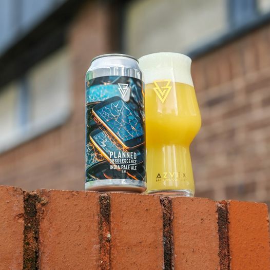 Planned Obsolescence - Azvex Brewing Company IPA - New England / Hazy 440ml