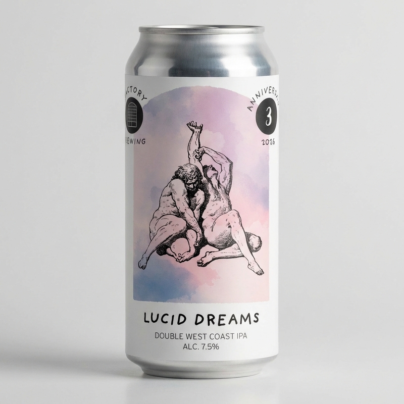Lucid Dreams - Factory Brewing IPA - Imperial / Double 440ml