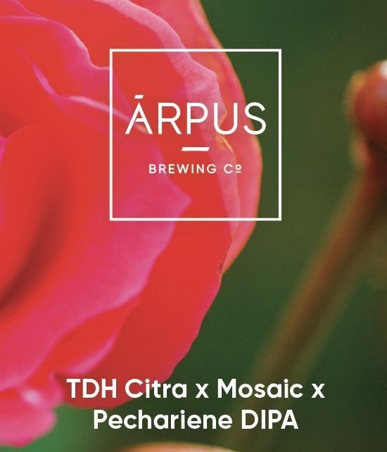 TDH Citra x Mosaic x Pechariene DIPA - Ārpus Brewing Co. IPA - Imperial / Double New England / Hazy 440ml