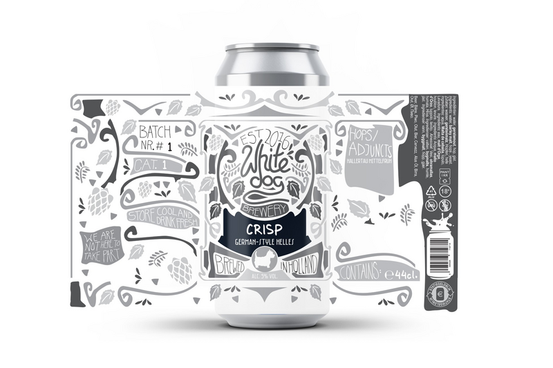 Crisp - White Dog Brewery Pilsner - German 440ml