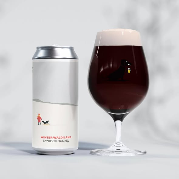 Winter Waldiland - Lieber Waldi Lager - Dark 440ml