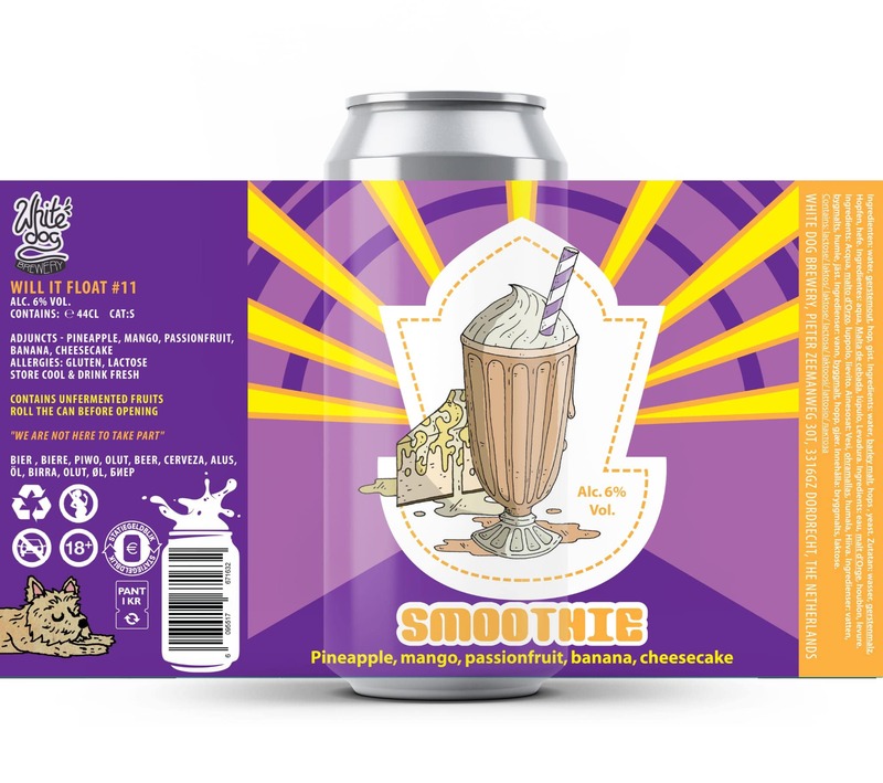 Will It Float 11 - White Dog Brewery Sour - Smoothie / Pastry 440ml