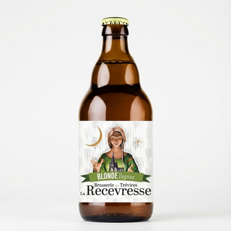 La Recevresse Blonde au Cognac - Brasserie des Trévires Belgian Strong Golden Ale 330ml