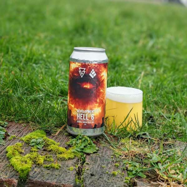 Development Hell 6 (Drop Project collab) - Azvex Brewing Company IPA - New England / Hazy 440ml