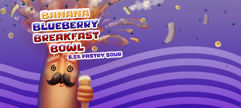 Banana Blueberry Breakfast Bowl