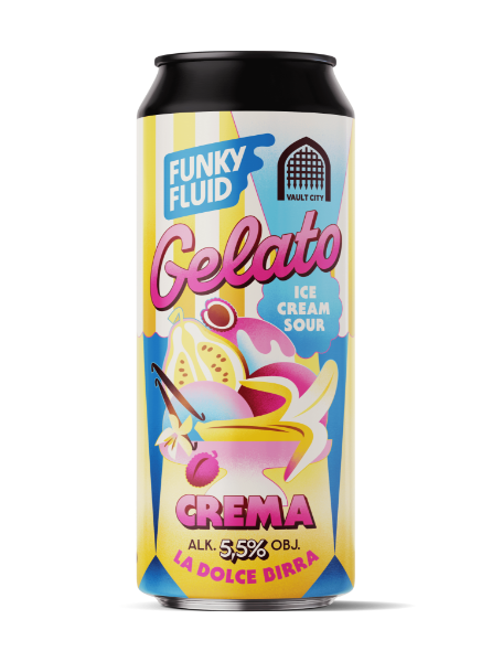 Gelato: Crema - Funky Fluid Sour - Smoothie / Pastry 500ml