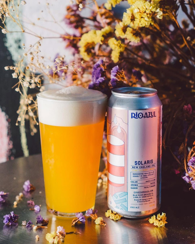 SOLARIS - RIOAZUL IPA - New England / Hazy 440ml