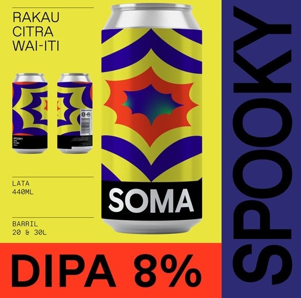 Spooky - SOMA Beer IPA - Imperial / Double New England / Hazy 440ml