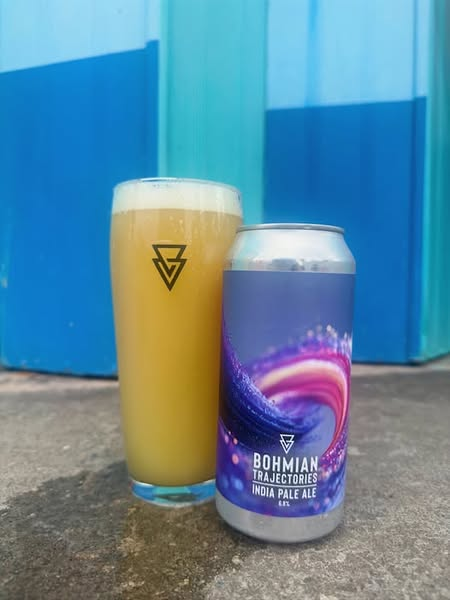 Bohmian Trajectories - Azvex Brewing Company IPA - New England / Hazy 440ml