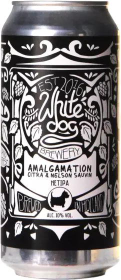 Amalgamation #1 - White Dog Brewery IPA - Triple New England / Hazy 440ml
