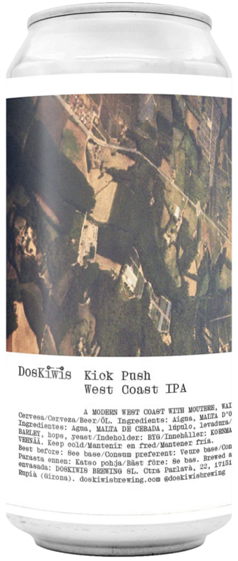 Kick Push - DOSKIWIS BREWING IPA - American 440ml