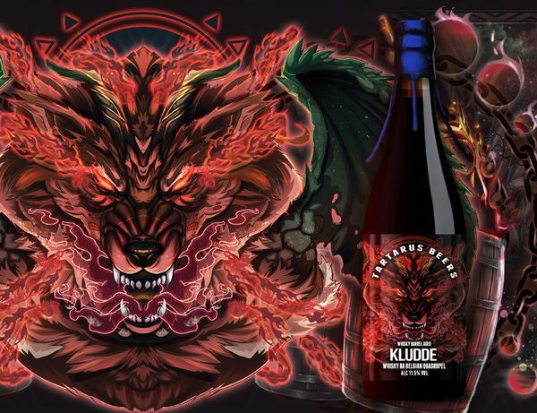 Whisky Kludde - Tartarus Beers Belgian Quadrupel 750ml