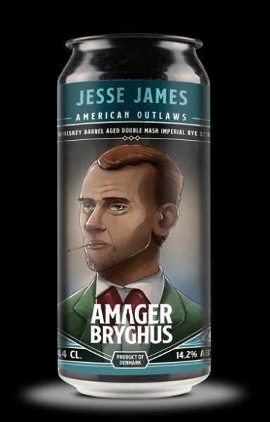 Jesse James - Amager Bryghus Stout - Imperial / Double 440ml