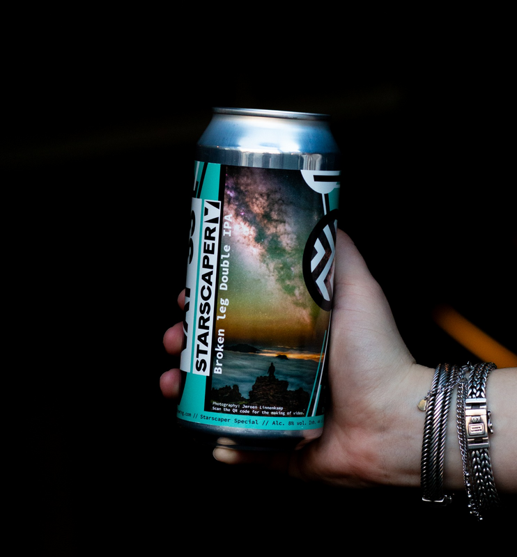 Starscaper : Broken Leg - VAT'33 IPA - Imperial / Double New England / Hazy 440ml