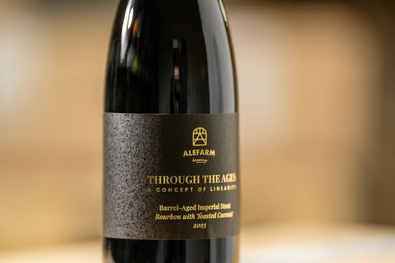 Through the Ages: A Concept of Linearity (Bourbon Barrel Coconut 2023 Edition) - Alefarm Brewing Stout - Imperial / Double 375ml