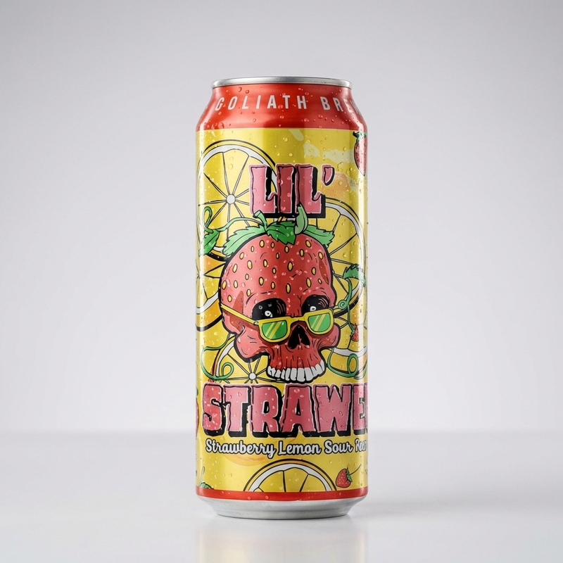 Lil' Strawb - Toppling Goliath Brewing Co. Sour - Fruited 473ml