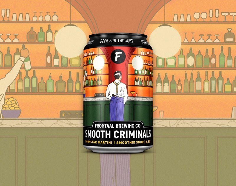 Smooth Criminals: Pornstar Martini - Frontaal Brewing Co. Sour - Smoothie / Pastry 330ml