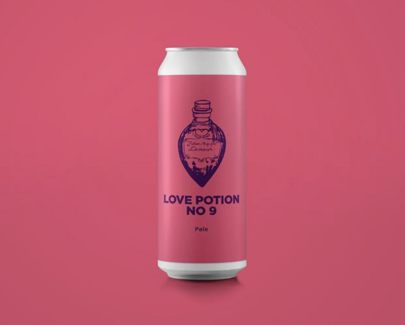 Love Potion No. 9 - Pomona Island Brew Co. Pale Ale - New England / Hazy 440ml