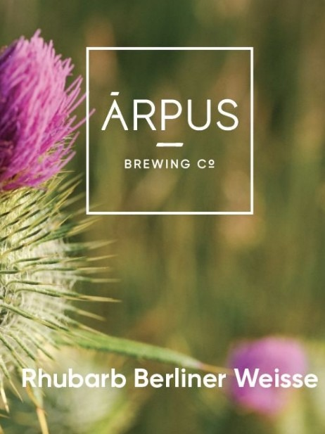 Rhubarb Berliner Weisse - Ārpus Brewing Co. Sour - Fruited Berliner Weisse 440ml