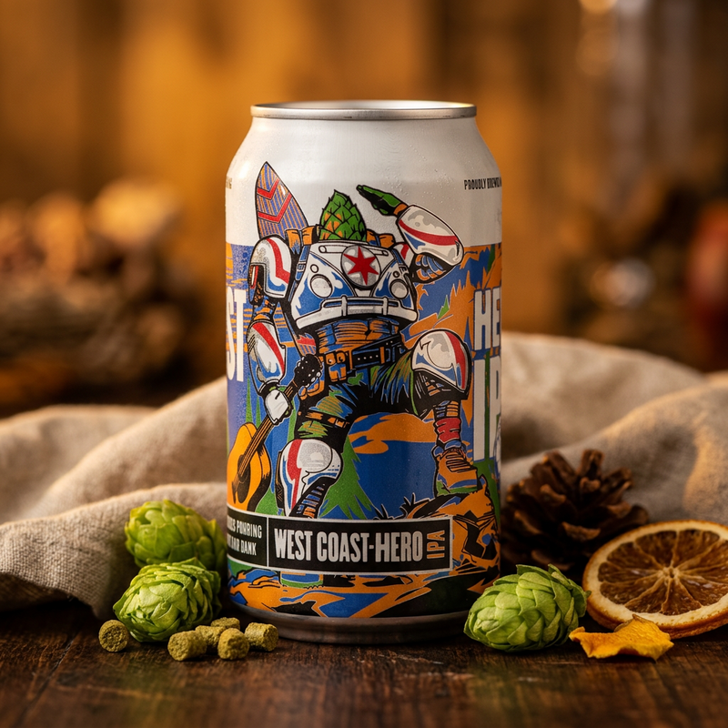 West Coast Hero - Revolution Brewing IPA - Imperial / Double 355ml