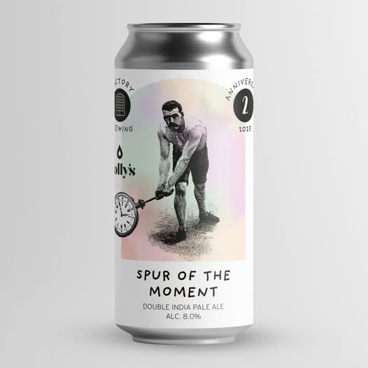 Spur of the Moment - Factory Brewing IPA - Imperial / Double New England / Hazy 440ml