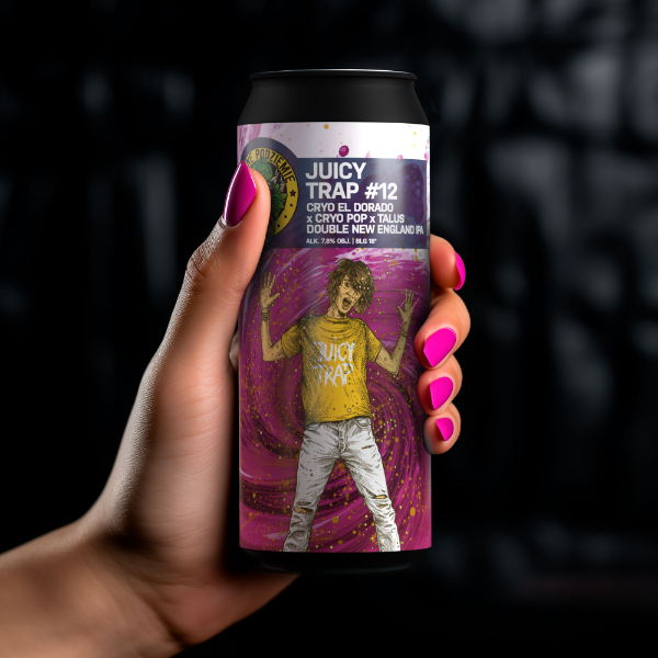Juicy Trap #14 - Piwne Podziemie / Beer Underground IPA - Imperial / Double New England / Hazy 500ml