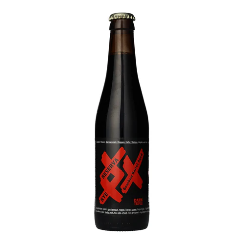 XXX Rye Triple Reserva Bourbon Barrel Aged (2022) - De Struise Brouwers Rye Wine 330ml