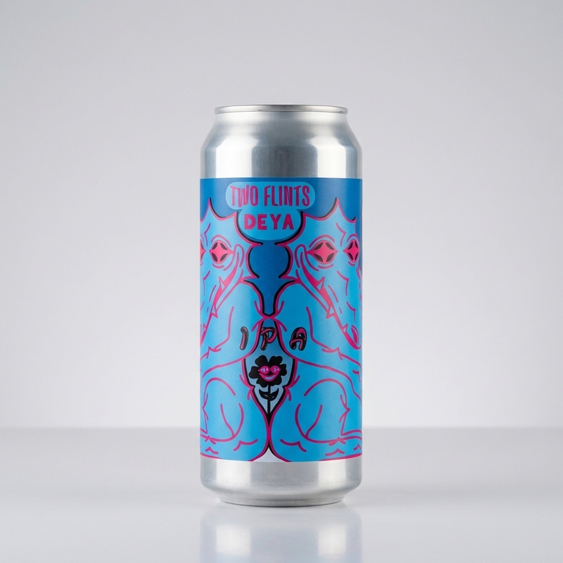Liminal Messaging (Two Flints collab) - DEYA Brewing Company IPA - New England / Hazy 500ml