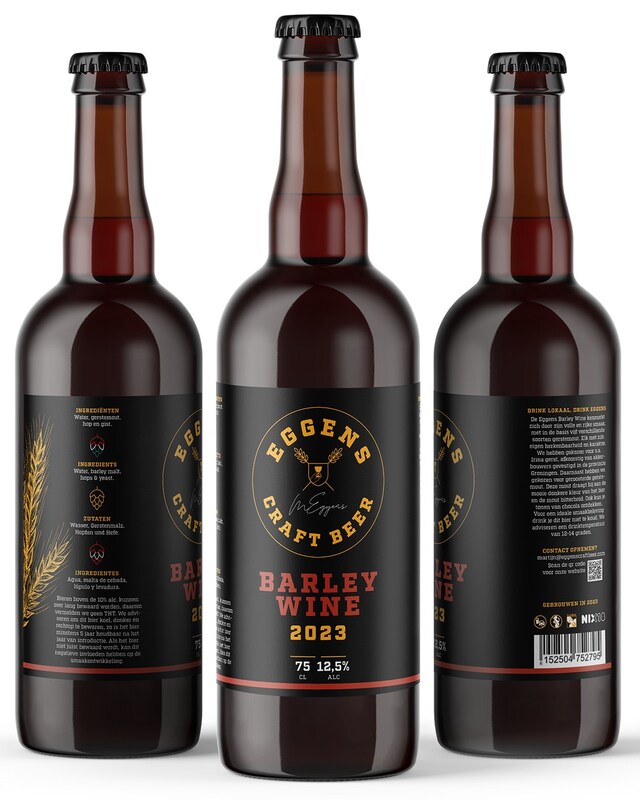 Eggens Barley Wine 2023 - Eggens Barleywine - Other 750ml