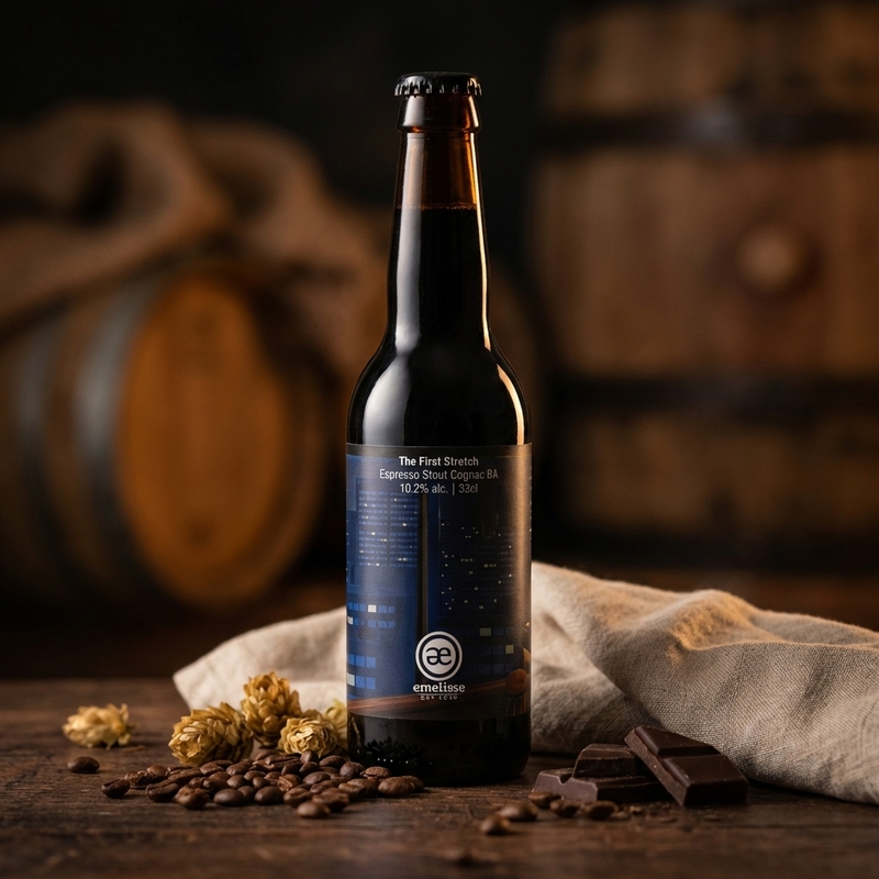 The First Stretch - Brouwerij Emelisse Stout - Imperial / Double Coffee 330ml