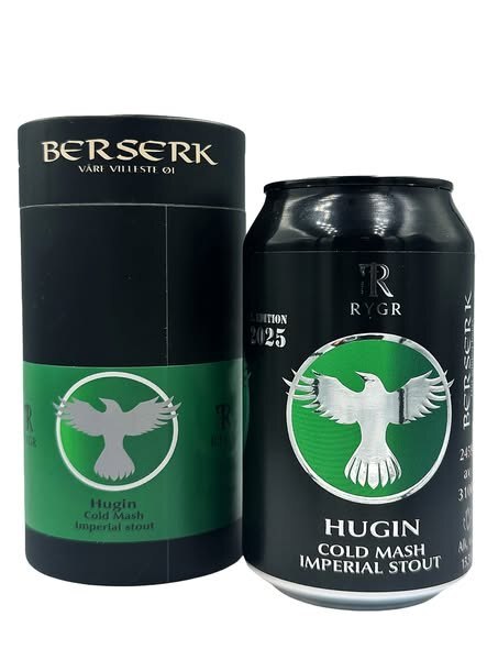 Hugin Cold Mash - RYGR Brygghús Stout - Imperial / Double 330ml