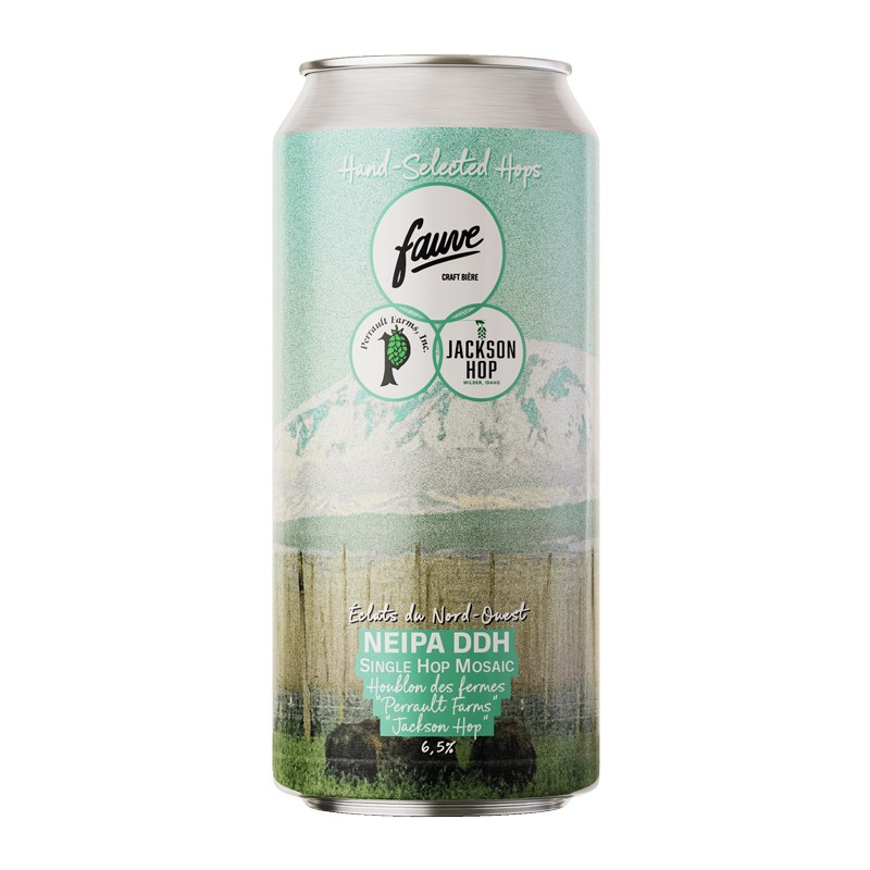 Éclats du Nord-Ouest - Fauve IPA - New England / Hazy 440ml