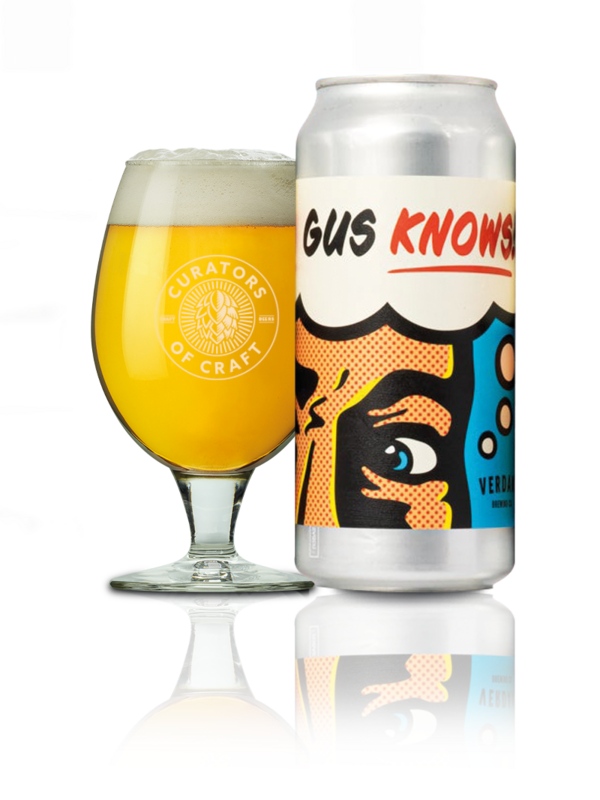 Gus Knows! - Verdant Brewing Co IPA - New England / Hazy 440ml