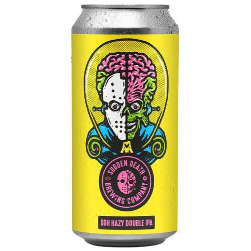 Ack! Ack! Attack! - Sudden Death Brewing Co. IPA - Imperial / Double New England / Hazy 440ml