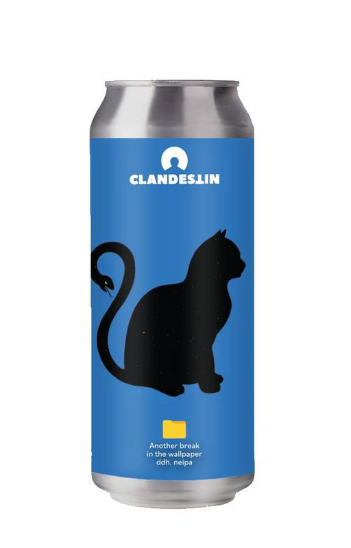 ANOTHER BREAK IN THE WALLPAPER - Clandestin Beer IPA - New England / Hazy 500ml