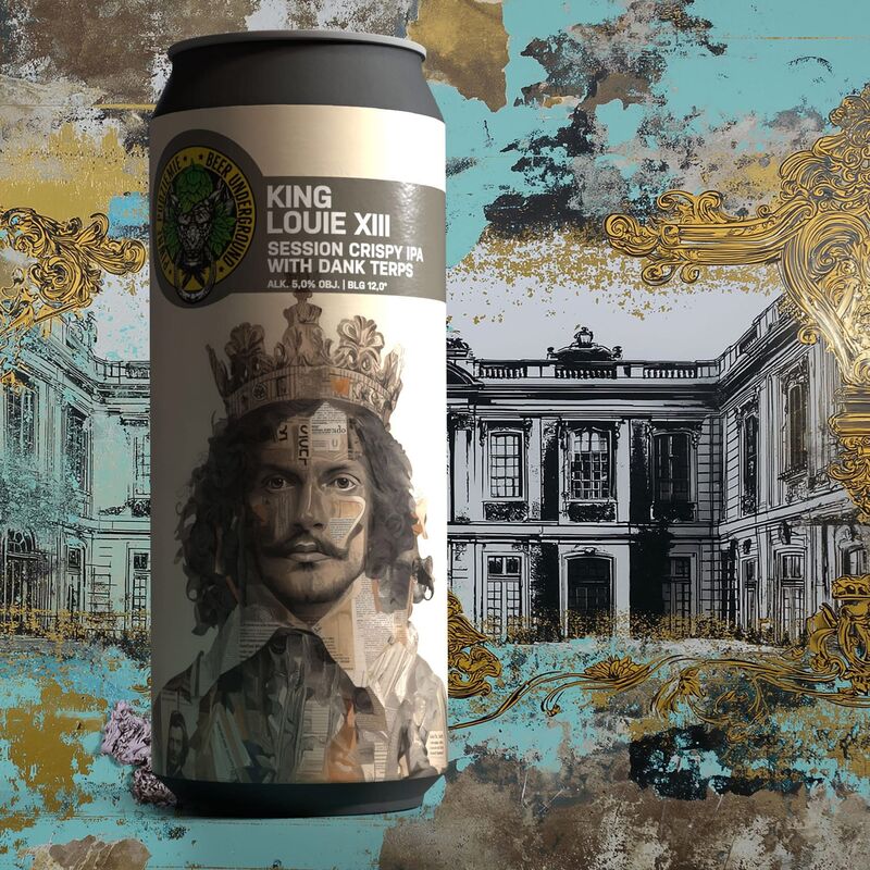 King Louie XIII - Piwne Podziemie / Beer Underground IPA - Session 500ml