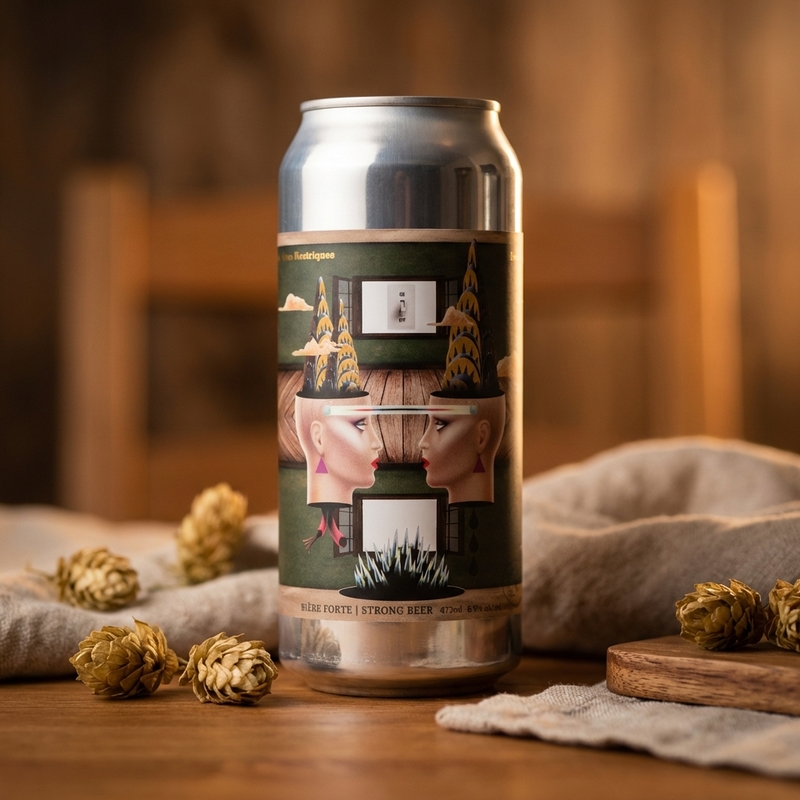 Rêves Électriques / WILLS - Brasserie Sir John Brewing Co. IPA - New England / Hazy 473ml