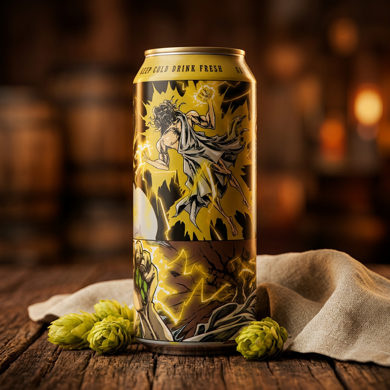 ENERGY - BreWskey IPA - Imperial / Double New England / Hazy 473ml