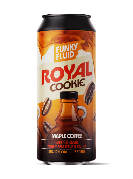 Royal Cookie: Maple Coffee - Funky Fluid Stout - Imperial / Double Pastry 500ml