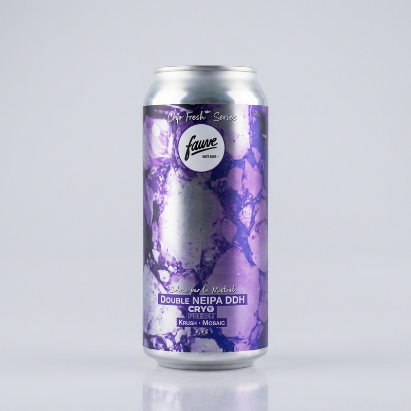 Enlacé par le Mistral - Fauve IPA - Imperial / Double New England / Hazy 440ml
