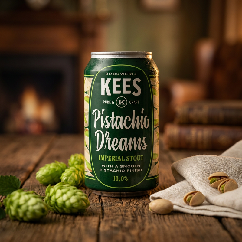 Pistachio Dreams - Brouwerij Kees Stout - Imperial / Double 330ml